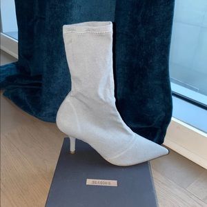 YEEZY SEASON 8 Stretch Canvas Ankle Boot